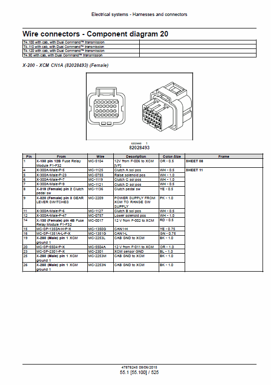 New Holland T4.90, T4.100, T4.110, T4.120 Tractor Service Manual Workshop Guide