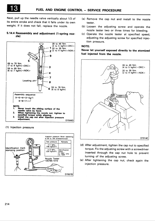 Kobelco MD240C Excavator Service Manual Workshop Guide