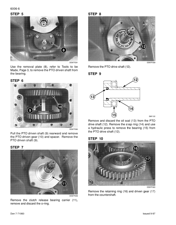 Case C50, C60, C70, C80, C90, C100 Tractors Service manual Workshop Guide