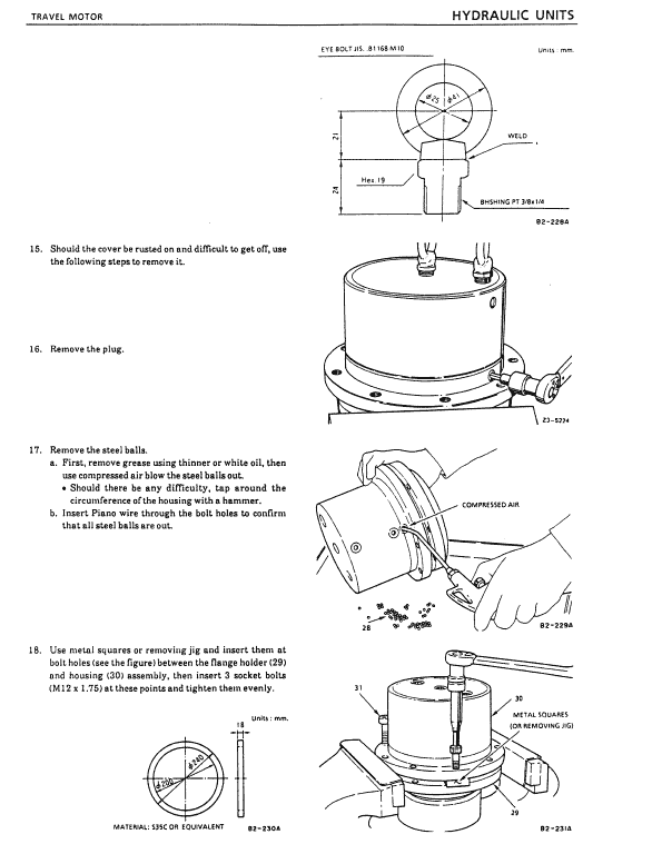 Kobelco SK024, SK027, SK032 Excavator Service Manual Workshop Guide