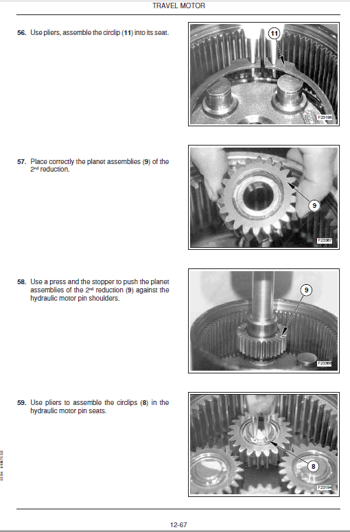 Case CX16B and CX18B Mini Excavator Service Manual Workshop Guide