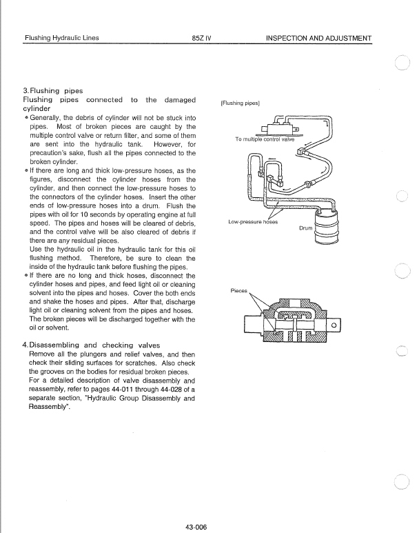 Kawasaki 85ZIV Wheel Loader Repair Service Manual
