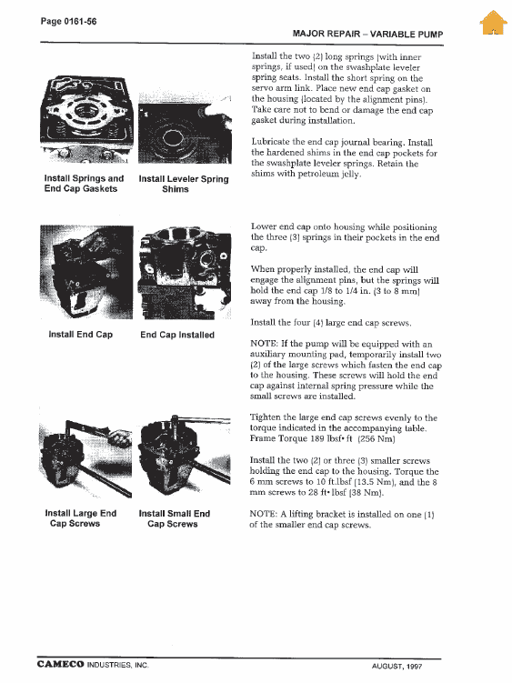 Cameco SP1800B Loader Repair Service Manual Workshop Guide