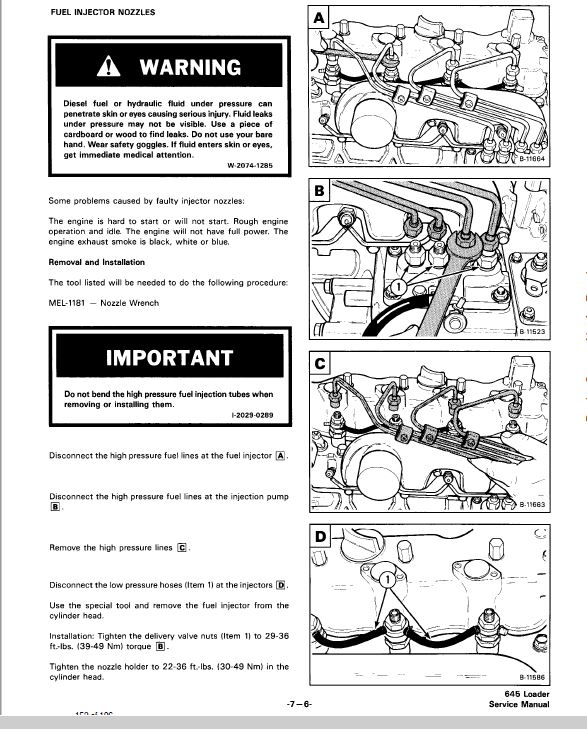 Bobcat 645 Skid-Steer Loader Service Repair Manual