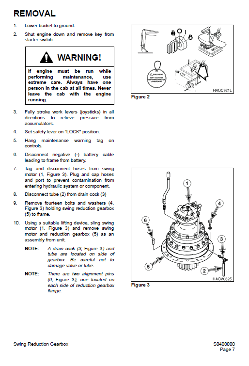 Daewoo Solar S290LL Excavator Service Manual Workshop Guide