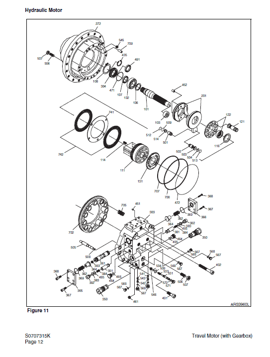 Daewoo Solar S300LL Excavator Service Manual Workshop Guide