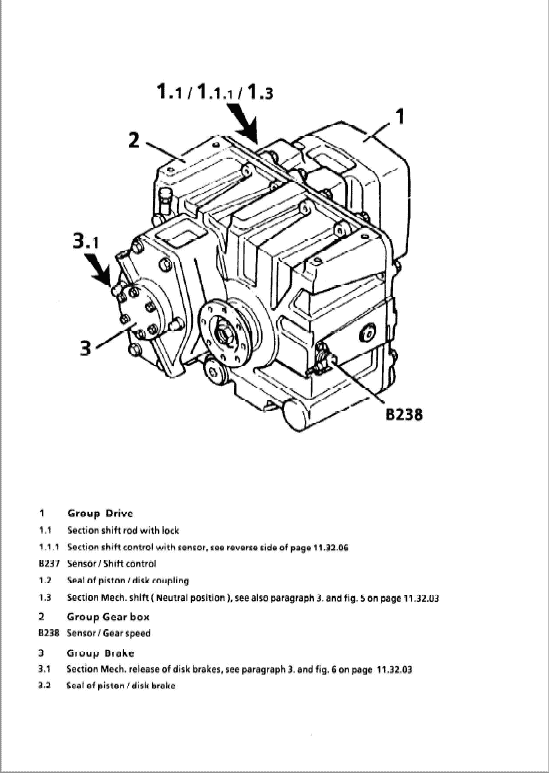 Liebherr A308, A310, A312, A316, R308, R310, R312 Excavator Service Manual