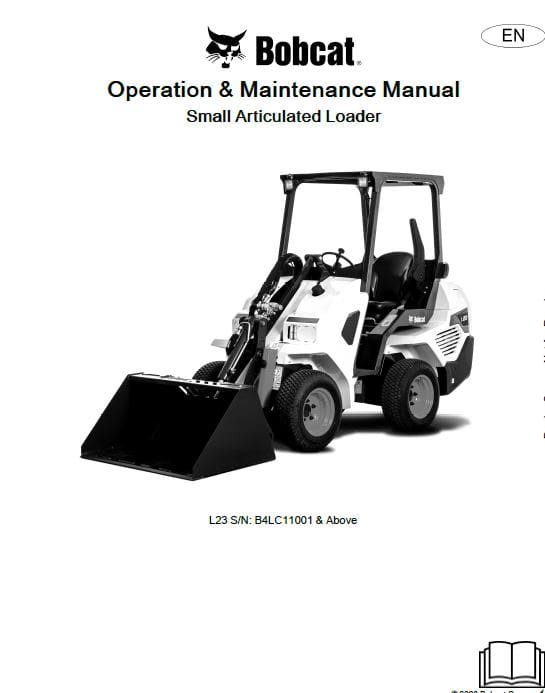 Bobcat L23 Small Articulated Loader Service Repair Manual
