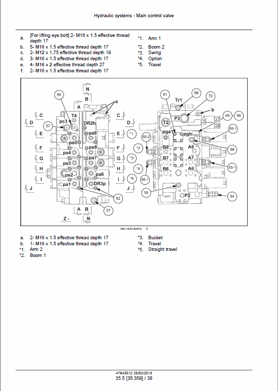 Case CX250D Crawler Excavator Service Manual Workshop Guide