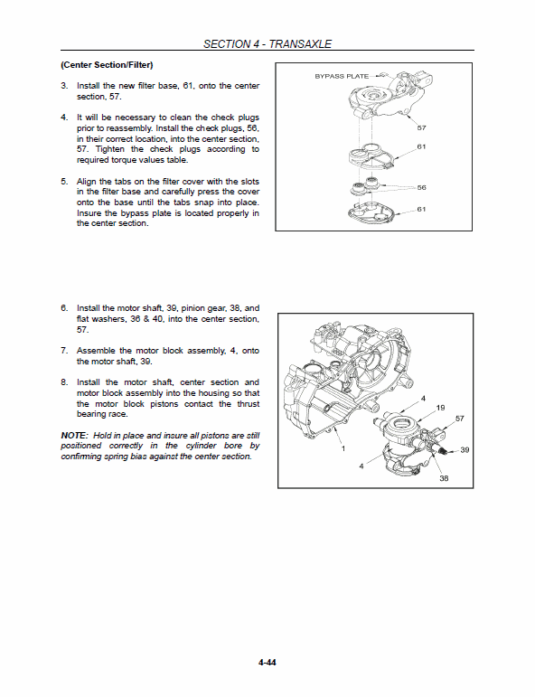 New Holland MZ14H, MZ16H, MZ18H Mower Tractor Service Manual Workshop Guide