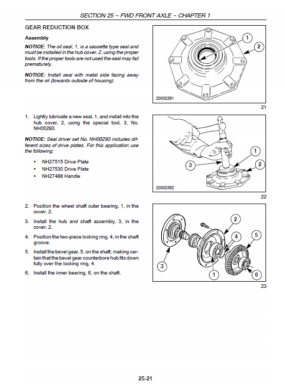 New Holland Boomer 8N Tractor Service Manual Workshop Guide