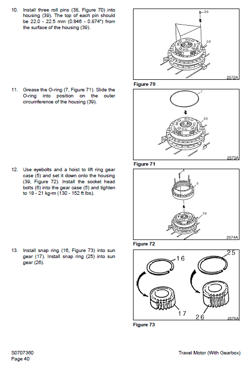 Daewoo Solar S400LC-V Excavator Service Manual Workshop Guide
