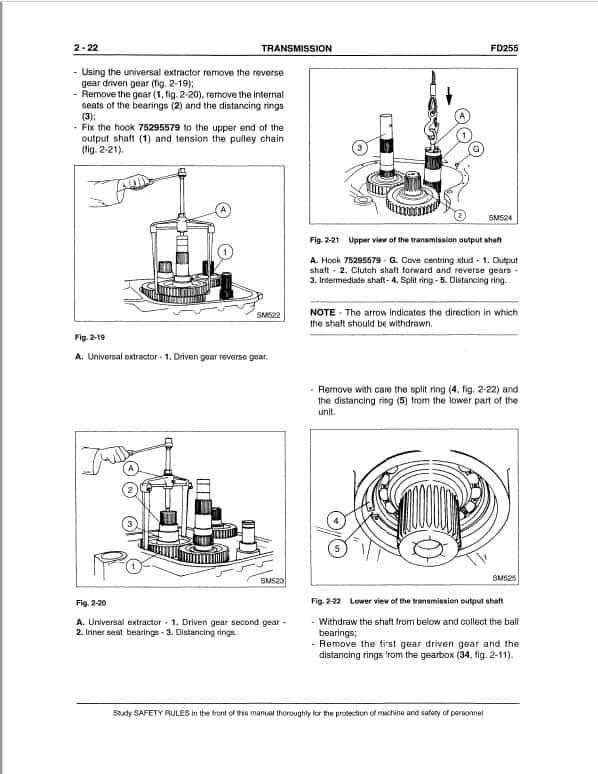 Fiatallis FD255 Crawler Dozer Repair Service Manual