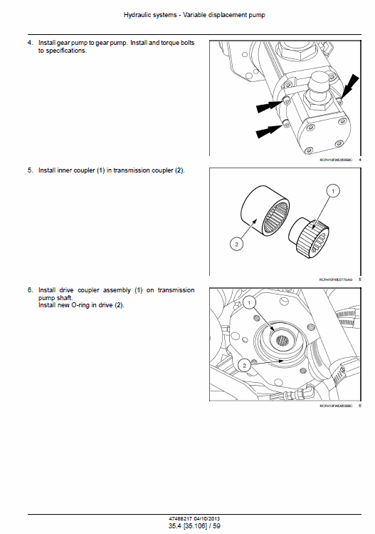 New Holland T9.560, T9.615, T9.670 Tier 4 Tractor Service Manual Workshop Guide