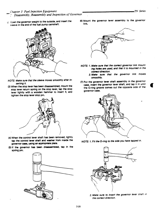 Yanmar 2TN 3TN 4TN Engine Workshop Service Manual Workshop Guide