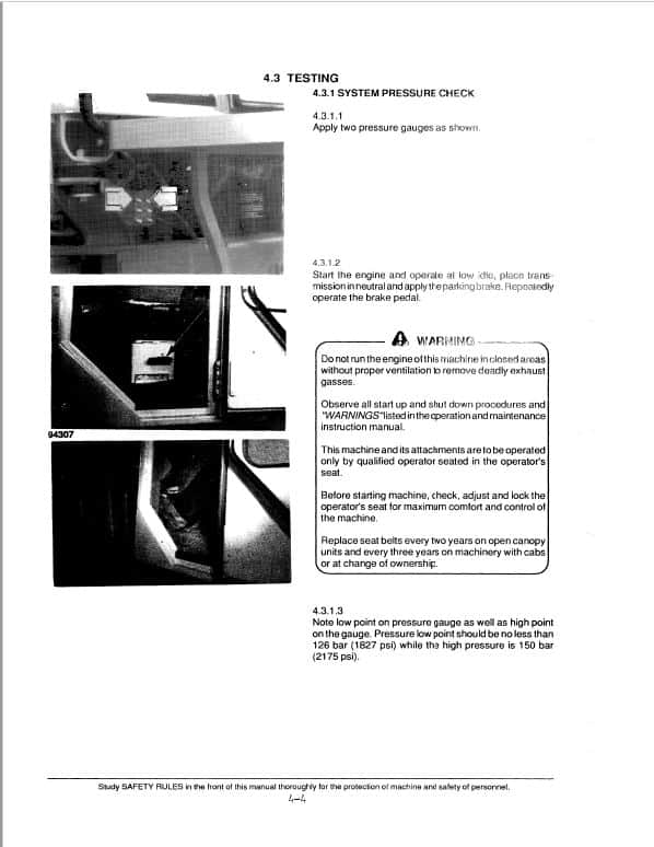 Fiatallis FR220 Wheel Loader Repair Service Manual