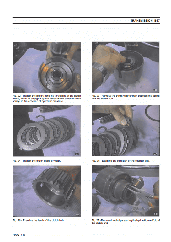 AGCO GT45, GT55, GT65, GT75 Tractor Workshop Service Manual Workshop Guide