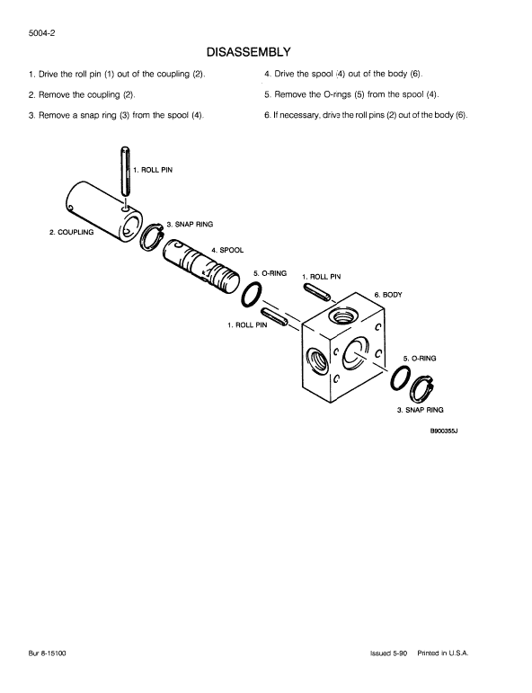 Case 1085C Excavator Service Manual Workshop Guide