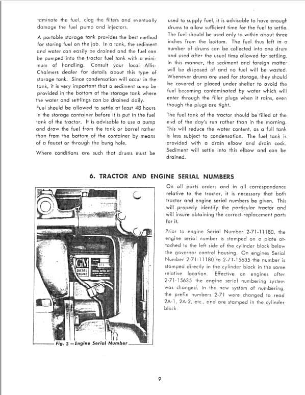 Fiatallis HD-5 Crawler Tractor Repair Service Manual