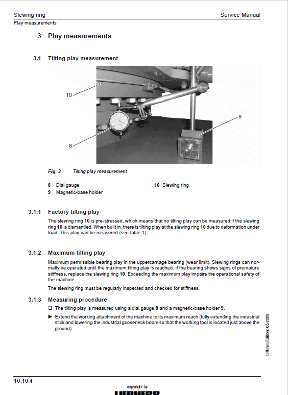 Liebherr A900C ZW Litronic Excavator Service Manual