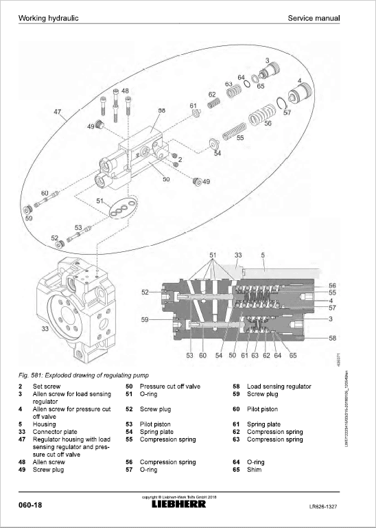 Liebherr LR 626 Crawler Dozer Service Repair Service Manual