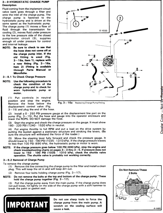 Bobcat 974 and 975 Loader Service Manual Workshop Guide