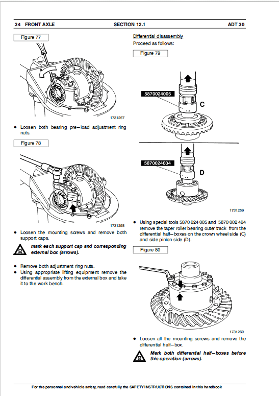 Astra ADT30 Dump Truck Repair Service Manual