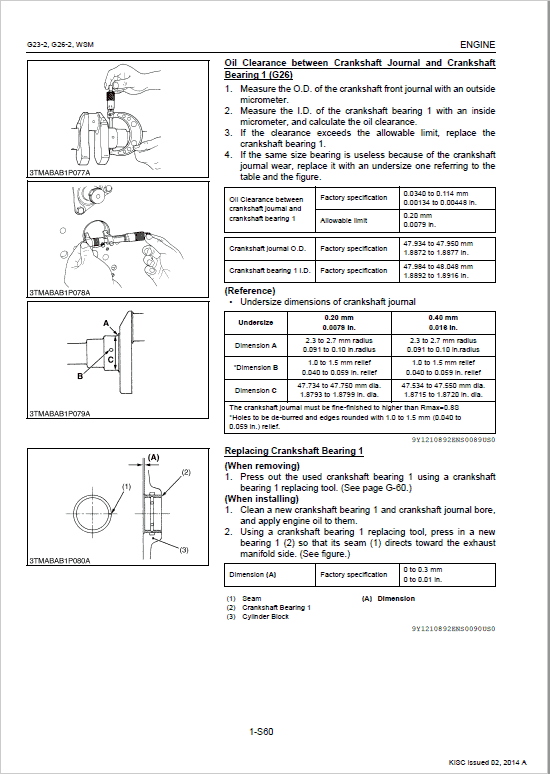 Kubota G23-2, G26-2 Mowers Service Manual