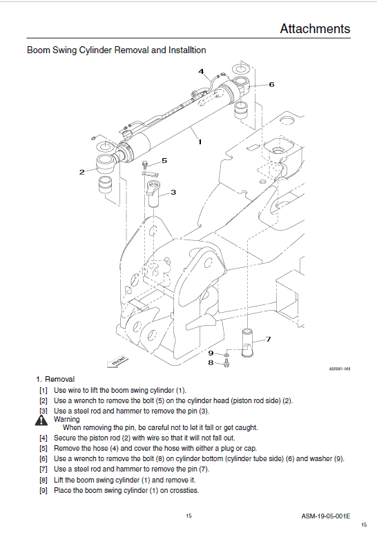 Sumitomo SH80-3B Hydraulic Excavator Repair Service Manual