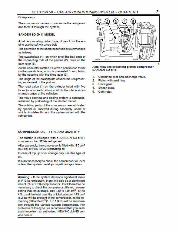 New Holland TN65F, TN70F, TN75F Tractor Service Manual Workshop Guide