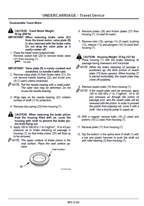 Hitachi Zaxis 160LC-3 and Zaxis 180LC-3 Excavator Service Repair Manual Workshop Guide