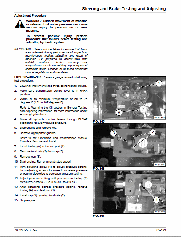 Challenger MT835C, MT845C, MT855C, MT865C, MT875C Tractor Service Manual Workshop Guide