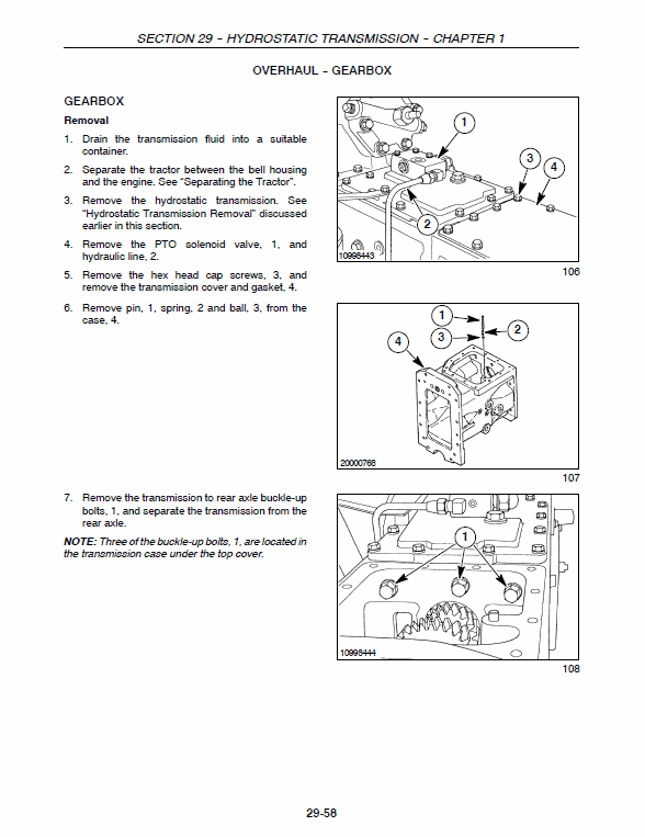 New Holland T2310, T2320, T2330 Tractor Service Manual Workshop Guide