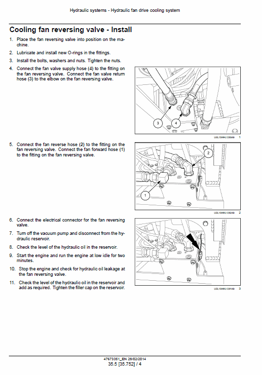 New Holland W190C, W230C Tier 4A Wheel Loader Service Manual Workshop Guide