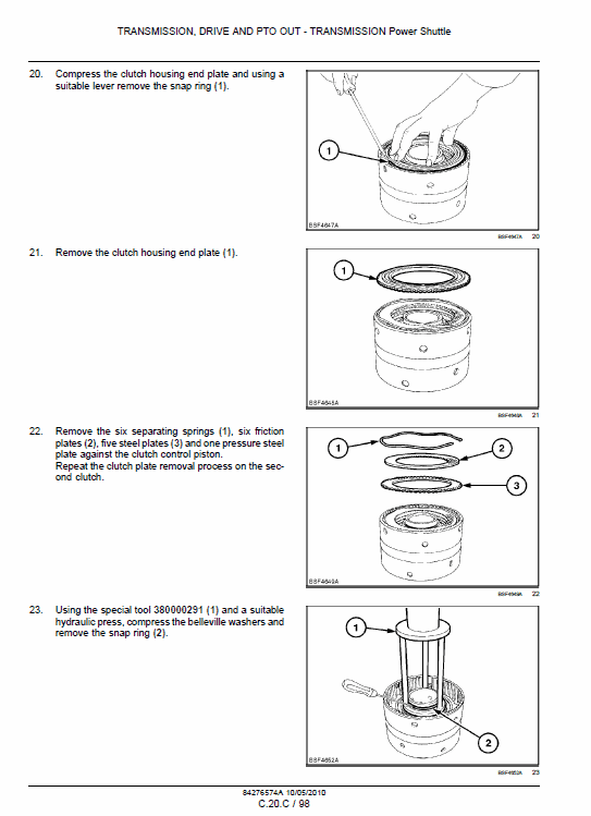 New Holland T6010, T6020, T6030 Tractor Service Manual Workshop Guide