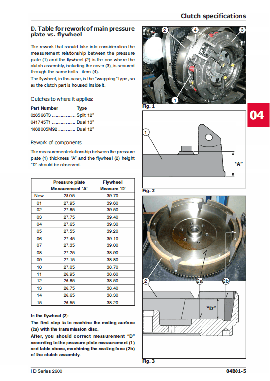 Massey Ferguson 2650, 2660, 2670, 2680 Tractor Service Manual Workshop Guide