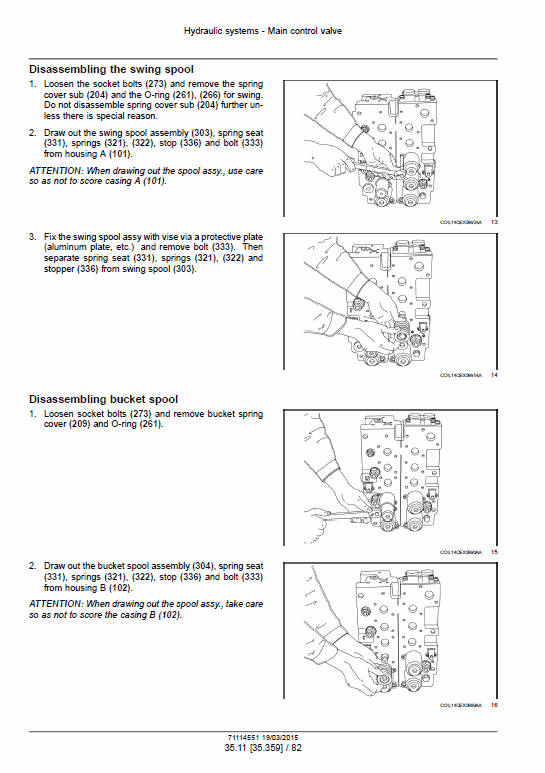Case CX220C Crawler Excavator Service Manual Workshop Guide