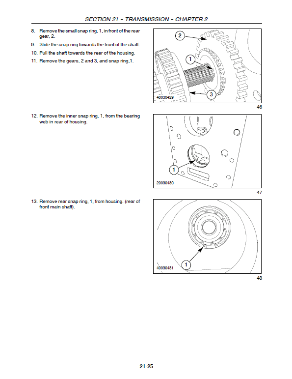 New Holland TC48DA, TC55DA Tractor Service Manual Workshop Guide