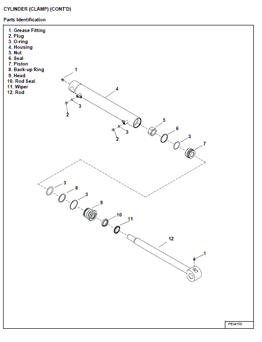 Bobcat E35 Compact Excavator Service Manual Workshop Guide