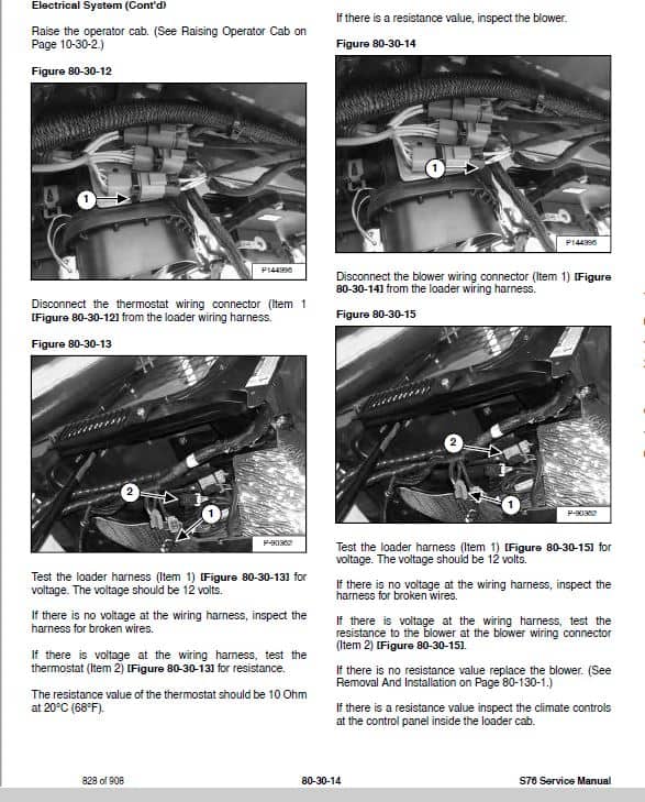 Bobcat S76 Skid-Steer Loader Service Repair Manual