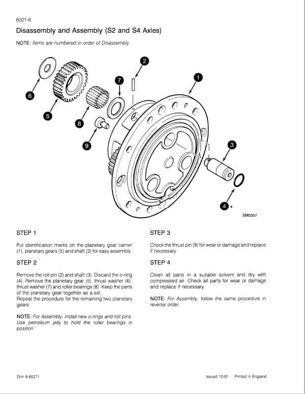Case 5220, 5230, 5240, 5250 Maxxum Tractor Repair Service Manual Workshop Guide