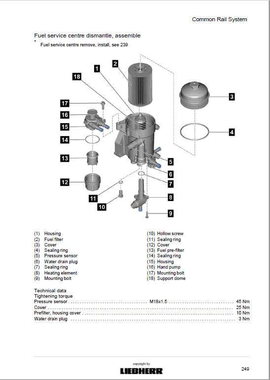 Liebherr D856 A7 Engine Service Manual