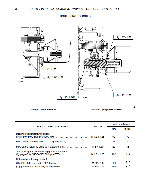 New Holland TN60VA, TN75VA, TN95VA Tractor Service Manual Workshop Guide