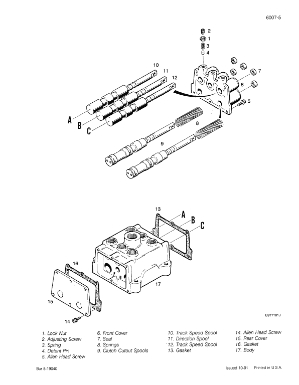 Case 850E, 855E Crawler Dozer Service Manual Workshop Guide