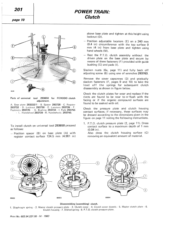 Fiat 480, 500S, 540S, 640 Tractor Workshop Service Manual Workshop Guide