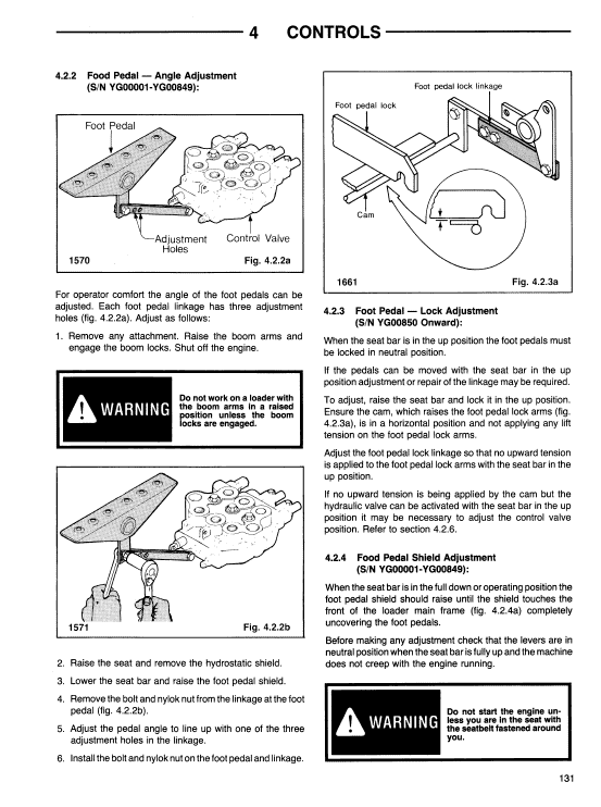 Ford CL-35, CL-45 Compact Loader Service Manual Workshop Guide