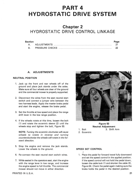 Ford CM224, CM274 Mowers Service Manual Workshop Guide