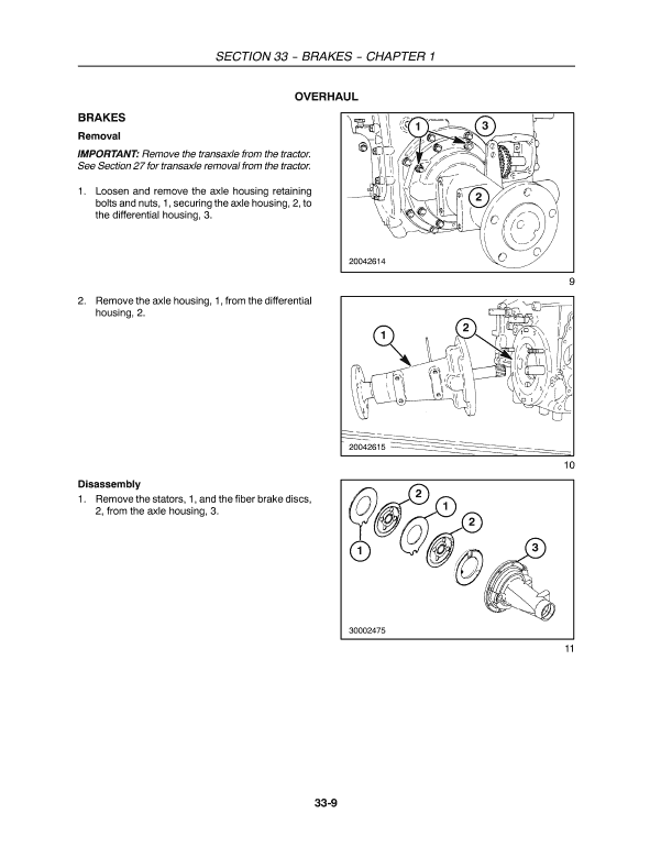 New Holland T1010, T1030, T1110 Tractor Service Manual Workshop Guide