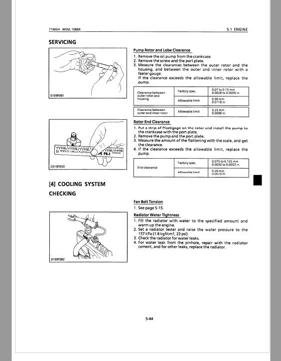 Kubota T1600H Lawn Mower Workshop Repair Manual