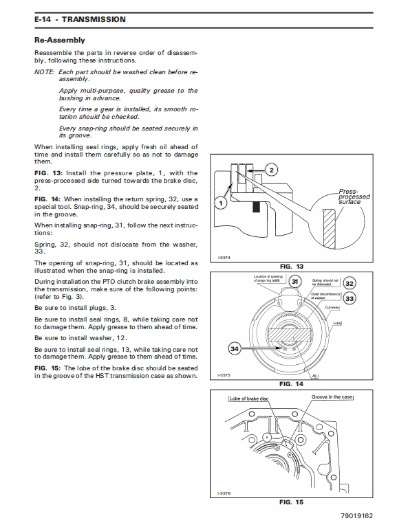 Massey Ferguson 1205, 1215, 1225 Tractor Service Manual Workshop Guide